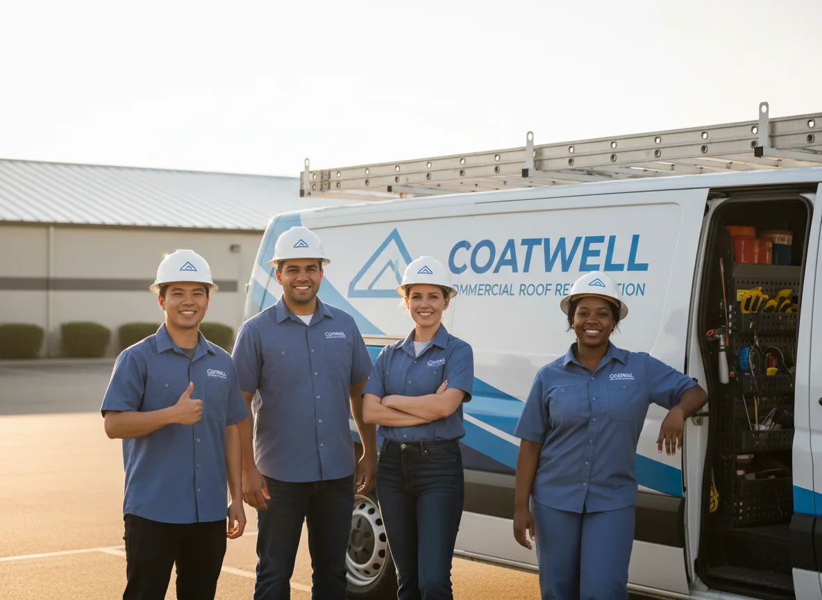Commercial roof coating company in Stoneham, ME